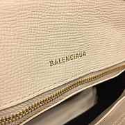 BALENCIAGA Ville 18ss Mini Top Handle Bag In White - 4