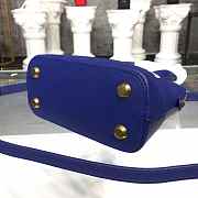 BALENCIAGA Ville 18ss Mini Top Handle Bag In Dark Blue - 4