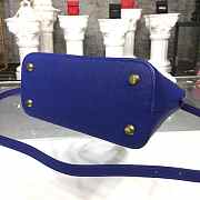 BALENCIAGA Ville 18ss Top Handle Bag In Dark Blue 26cm  - 2