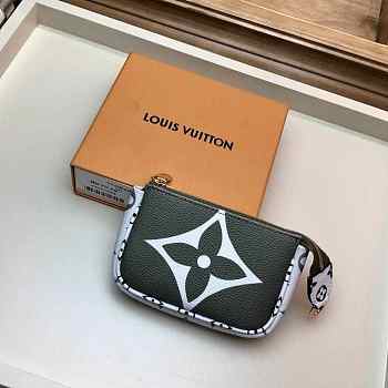 Louis Vuitton Mini Pochette Monogram Giant Khaki Green/Beige