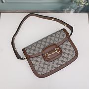 Gucci 1955 Horsebit Bag style 602204# brown - 5