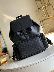 LV BACKPACK TRIO Monogram Eclipse coated canvas M45538  - 4