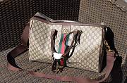 Gucci Ophidia GG medium carry-on duffle - 5