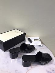 Gucci shoes slippers black  - 2