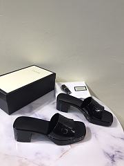 Gucci shoes slippers black  - 5
