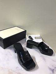 Gucci shoes slippers black  - 3