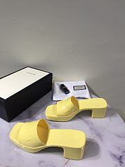 Gucci shoes slippers yellow - 6