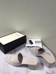 Gucci shoes slippers gray - 5