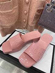 Fancybags Gucci pink slippers - 6