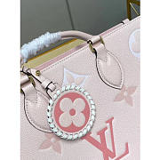 LV ONTHEGO MM PINK SIZE 35 x 27 x 14 CM - 3