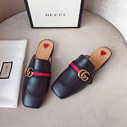 Gucci shoes black slippers - 5
