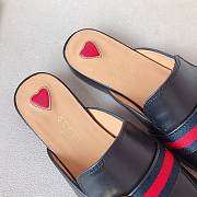 Gucci shoes black slippers - 6