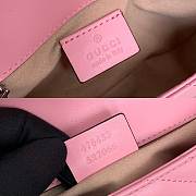 GG marmont supe mini style 476433 pink  - 2