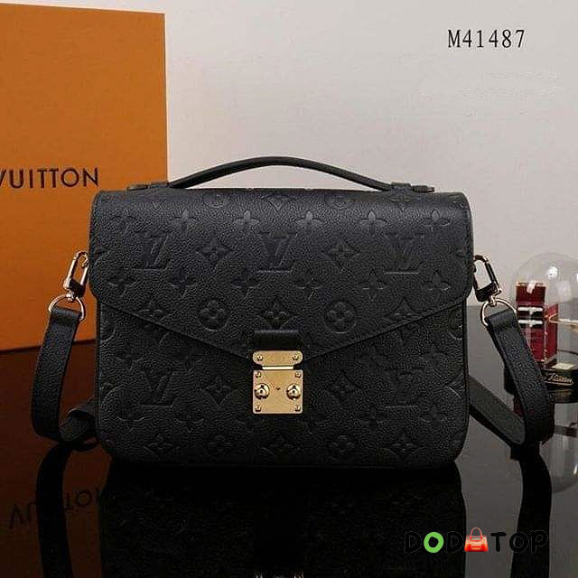 Louis Vuitton Pochette Metis Monogram Empreinte leather Black M41487 - 1