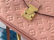 Louis Vuitton Pochette Metis Monogram Empreinte Pink M44018  - 2