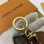 LOUIS VUITTON KIRIGAMI POUCH BAG CHARM AND KEY HOLDER BROWN - 4