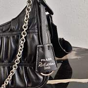 Prada Re-Edition 2005 Nappa leather bag 1BH20 black  - 3