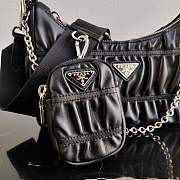 Prada Re-Edition 2005 Nappa leather bag 1BH20 black  - 2