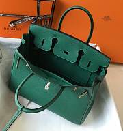Fancybags Hermes Birkin in emerald-green 008 - 2
