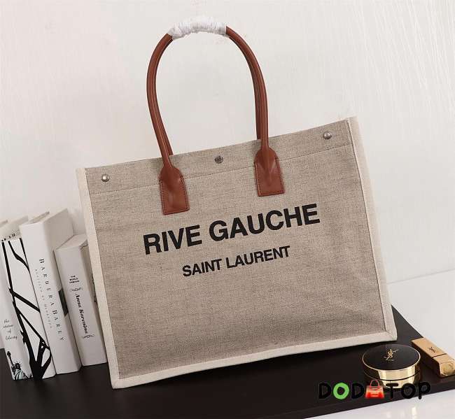 YSL SAINT LAURENT Rive Gauche Tote Bag  - 1