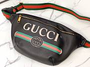  Gucci bum bag in black - 3