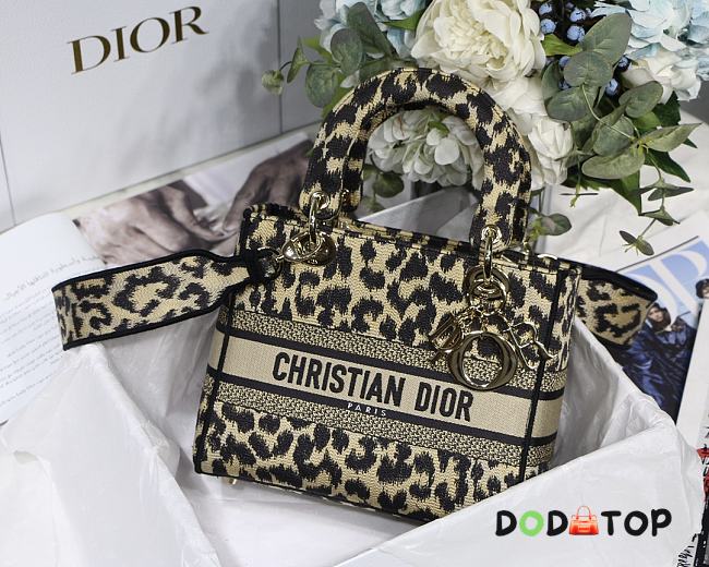 Dior Lady dior with gold hardware 002 - 1