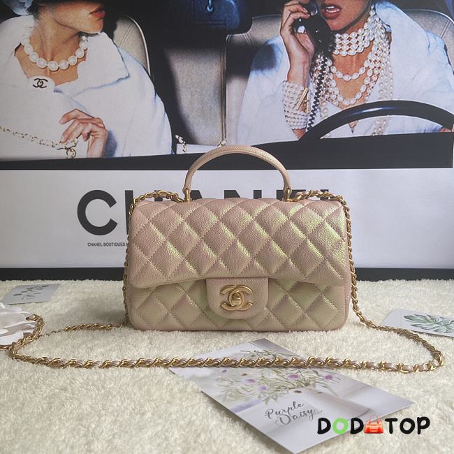 Chanel Flapbag Caviar With Handle AS2431#  - 1