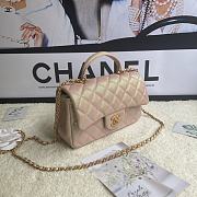 Chanel Flapbag Caviar With Handle AS2431#  - 3