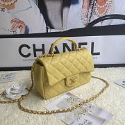 Chanel Flap Caviar With Handle AS2431# yellow - 3