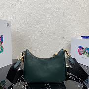Prada Re-Edition 2005 Saffiano Leather 1BH204 Nylon Hobo Bag - 5