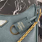 Prada Re-Edition 2005 Saffiano Leather 1BH204 Nylon Hobo Bag - 2