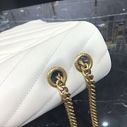YSL LouLou Bag Style 459749# White With Gold hardware - 2