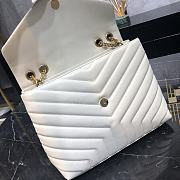 YSL LouLou Bag Style 459749# White With Gold hardware - 5