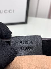 Gucci Padlock Tote Style 498156 Black - 3