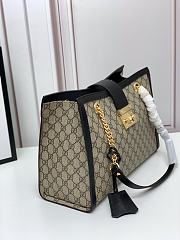 Gucci Padlock Tote Style 479197 Black  - 4