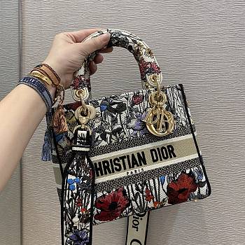 Dior Lady Dior with gold hardware 009