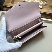 Louis Vuitton Damier Azur Sarah Wallet N60232 Eau de Rose Pink - 6