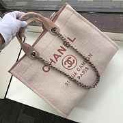Fancybags Chanel Canvas Large Deauville Shopping Bag - 3
