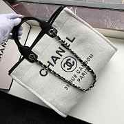 Chanel Canvas Large Deauville Shopping Bag 004 - 2