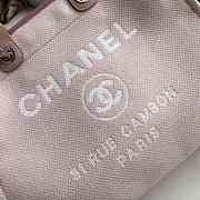 Chanel Canvas Large Deauville Shopping Bag 009 - 3