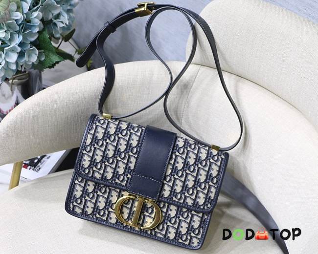 Dior 30 Montaigne In Navy Blue - 1