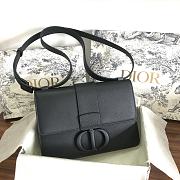 Dior 30 Montaigne In All Black Bag - 1