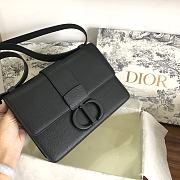 Dior 30 Montaigne In All Black Bag - 4