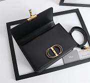 Dior 30 Montaigne In Black Bag - 5