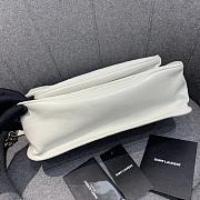 YSL Medium Niki Calfskin Leather SAINT LAURENT White Shoulder Bag - 2