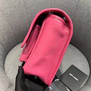 YSL Medium Niki Calfskin Leather SAINT LAURENT Rose Pink Shoulder Bag - 2
