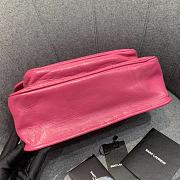 YSL Medium Niki Calfskin Leather SAINT LAURENT Rose Pink Shoulder Bag - 3