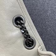 YSL Medium Niki Calfskin Leather SAINT LAURENT Cream Shoulder Bag - 2
