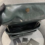 YSL Medium Niki Calfskin Leather SAINT LAURENT Dark Green Shoulder Bag - 5