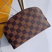 LV COSMETIC POUCH PM DAMIER EBENE CANVAS N47516 - 1